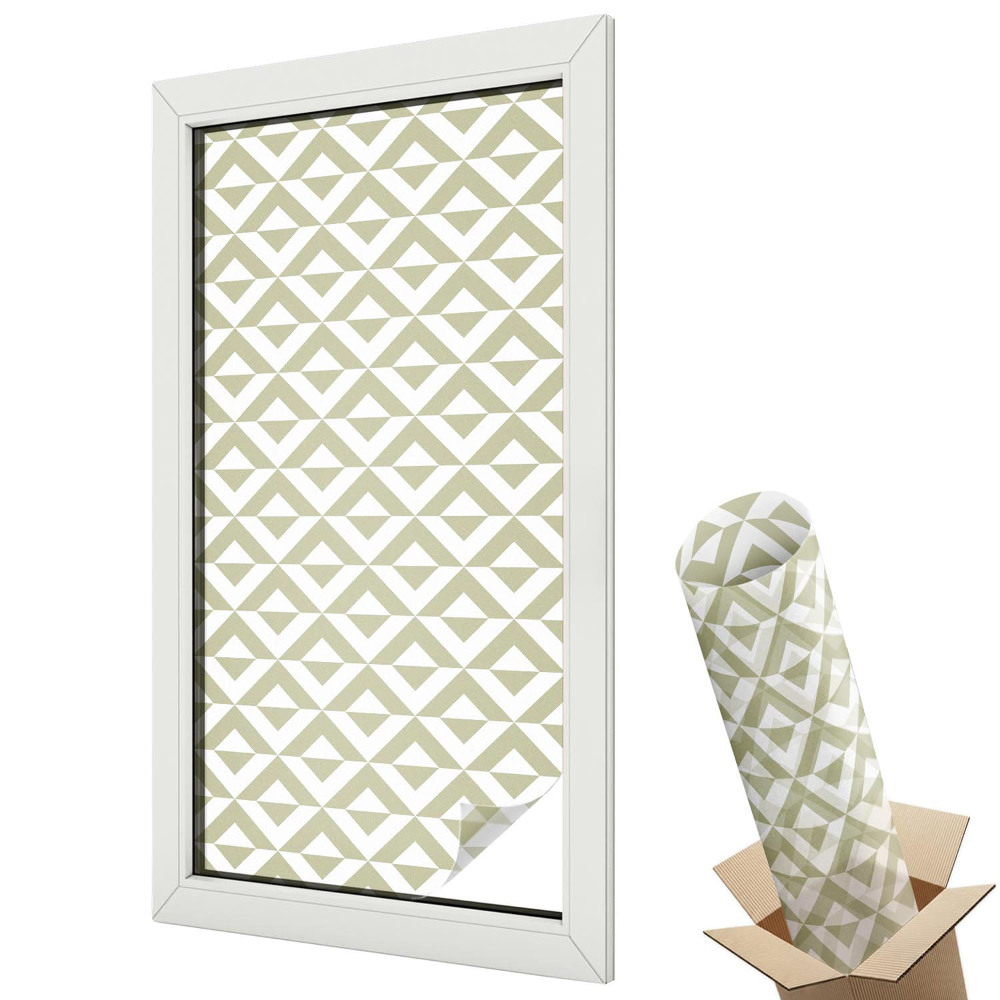 Okenná fólia Geometrické kosoštvorce