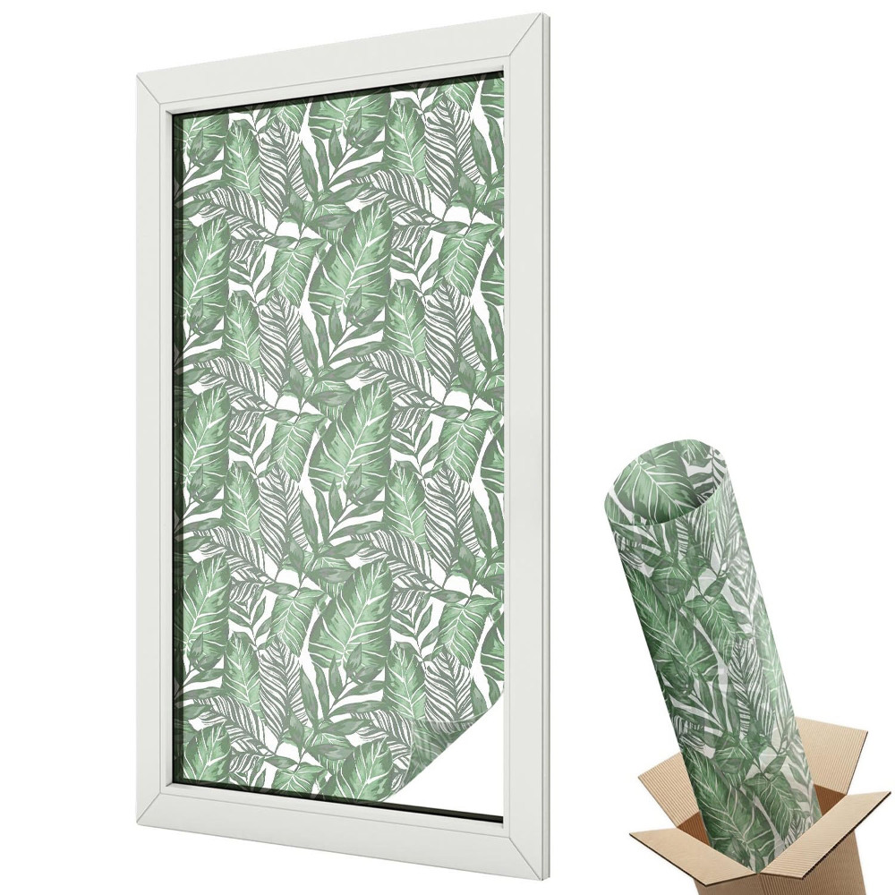 Mliečna fólia na sklo Zelená harmónia