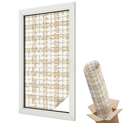 Okenná fólia Geometrická mriežka