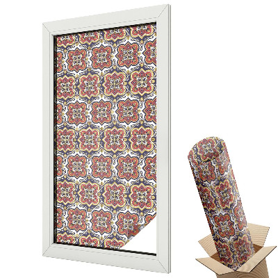 Okenná fólia Kvetinový ornament