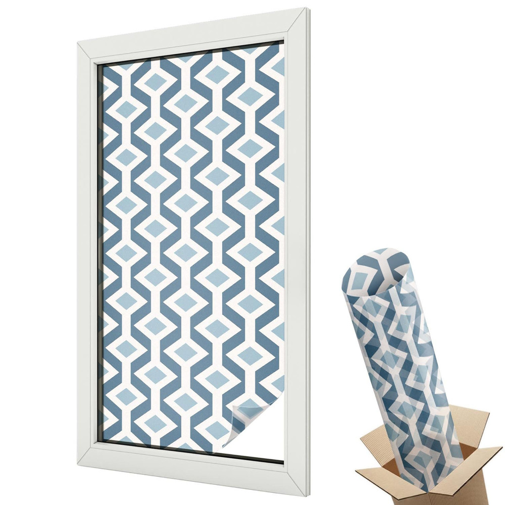 Mliečna fólia na sklo Geometrický vzor