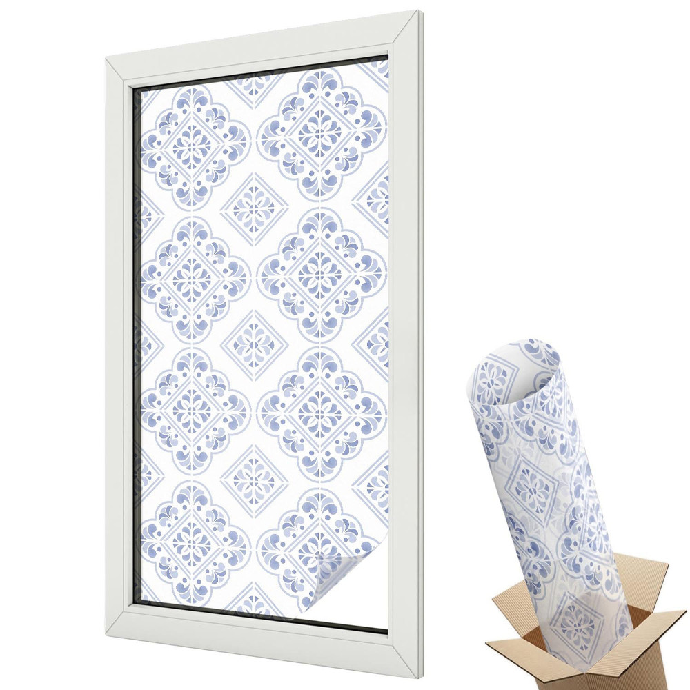 Fólia na sklo dverí Geometrický vzor