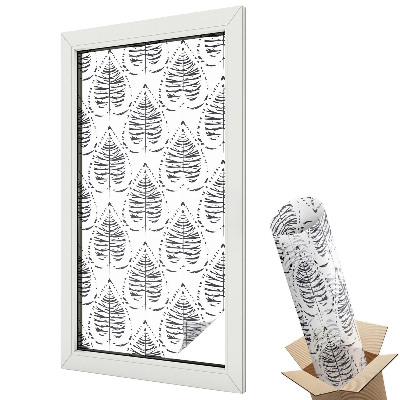 Okenná fólia Listová elegancia