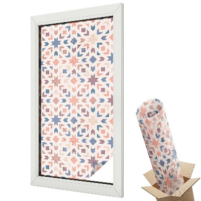 Okenná fólia Farebné vzory