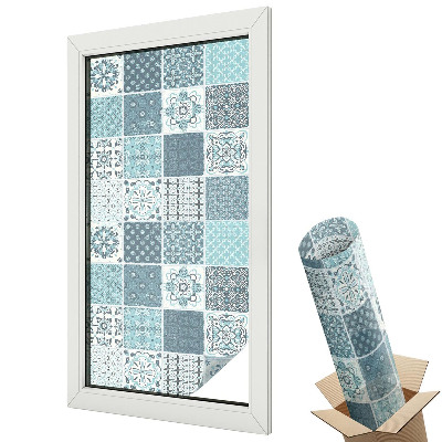 Matná fólia na sklo Boho dlaždice