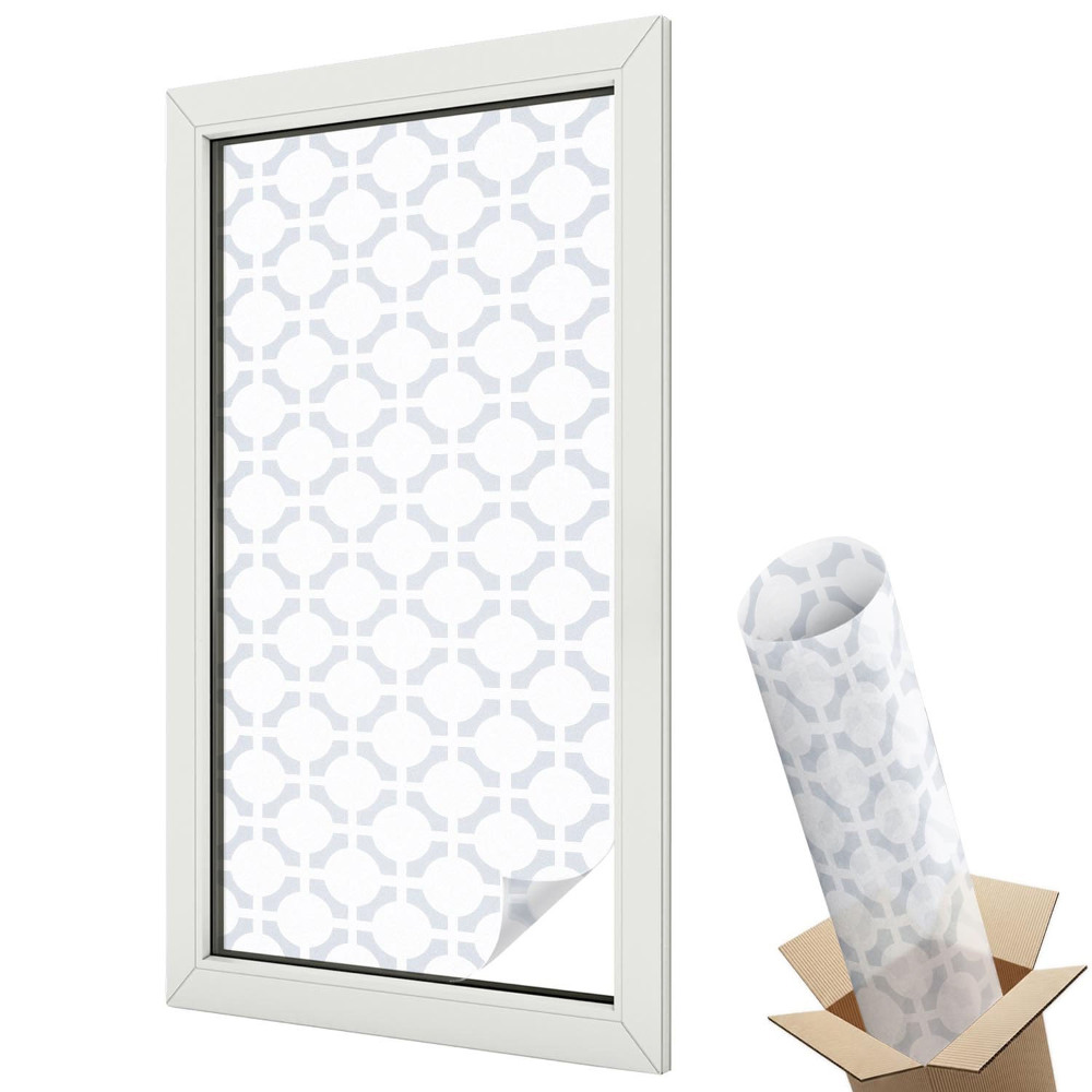 Matná fólia na sklo Geometrická elegancia