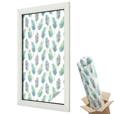 Matná fólia na sklo Tropické listy