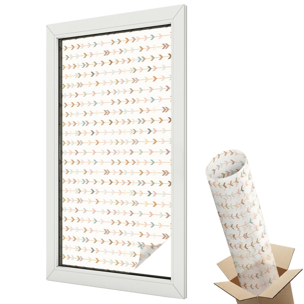 Fólia na sklo dverí Vzor šípky