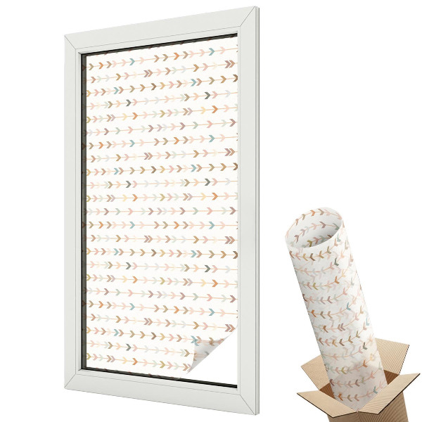 Fólia na sklo dverí Vzor šípky