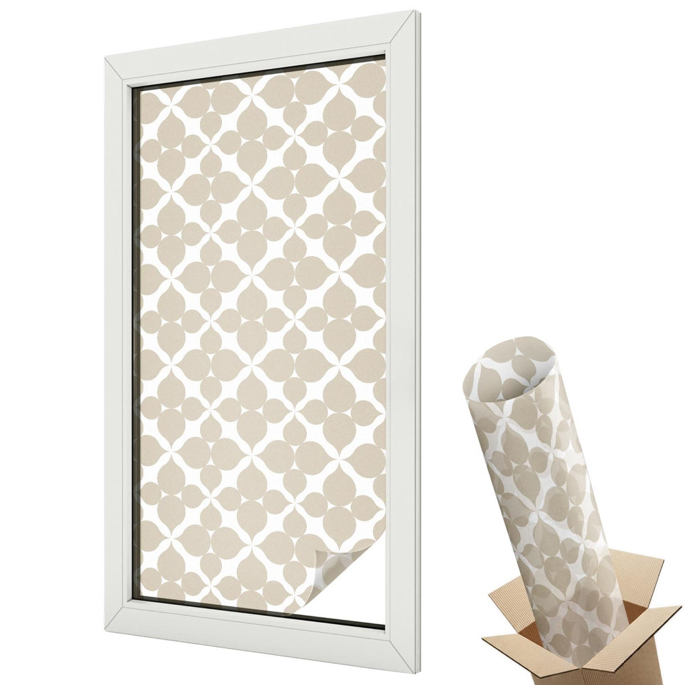 Okenná fólia Geometrické listy