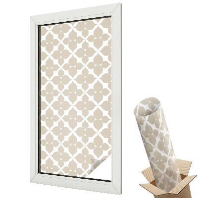 Okenná fólia Geometrické listy