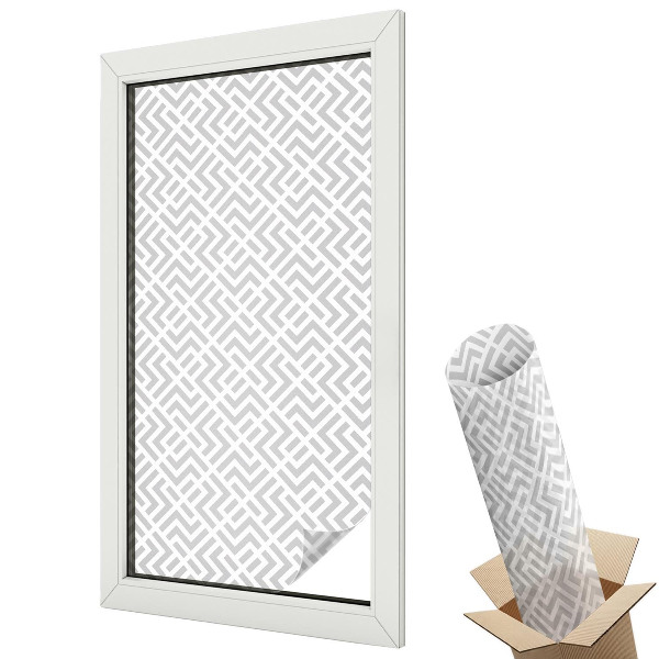 Matná fólia na sklo Geometrická elegancia