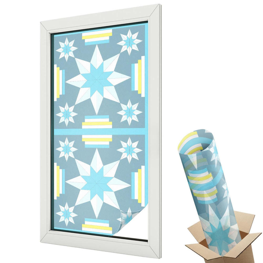 Matná fólia na sklo Hviezdny vzor