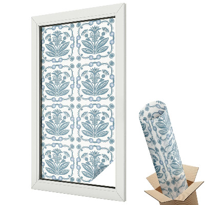 Matná fólia na sklo Kvetinový vzor