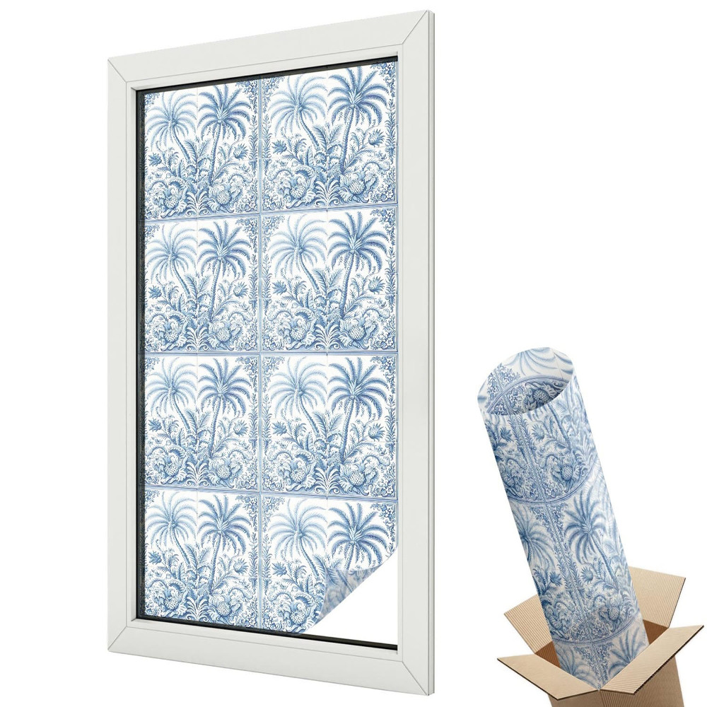 Mliečna fólia na sklo Tropická krajina