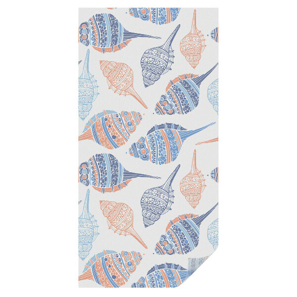 Mliečna fólia na sklo Morské mušle