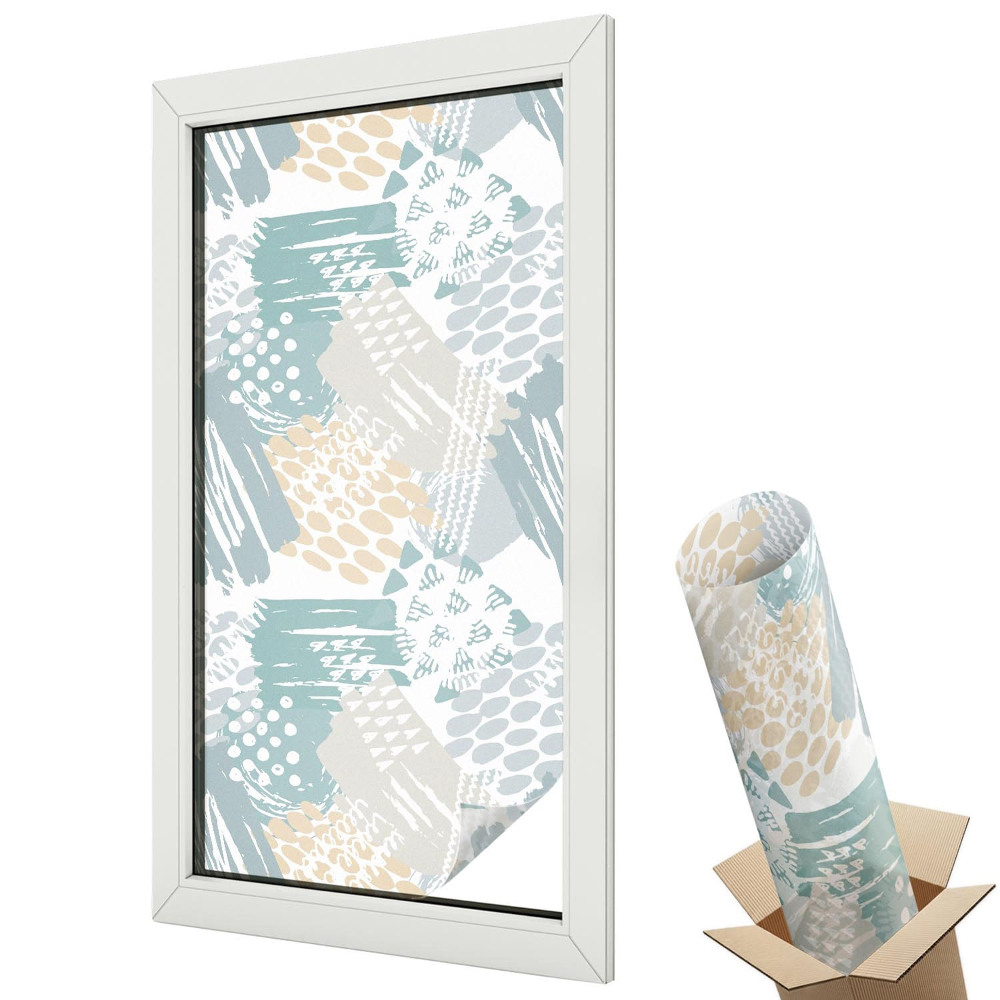 Okenná fólia Abstraktná mozaika