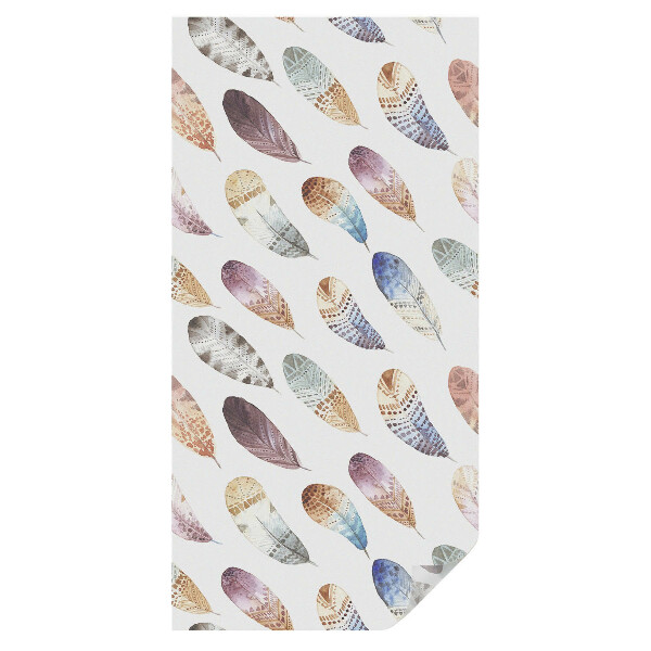 Matná fólia na sklo Boho perie