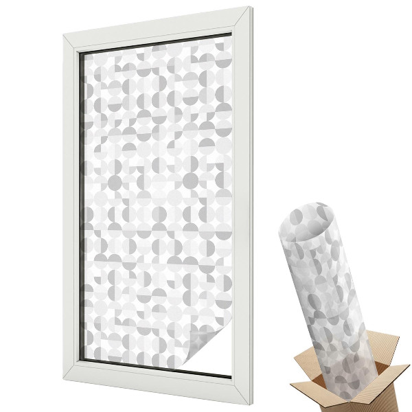 Mliečna fólia na sklo Geometrické vzory