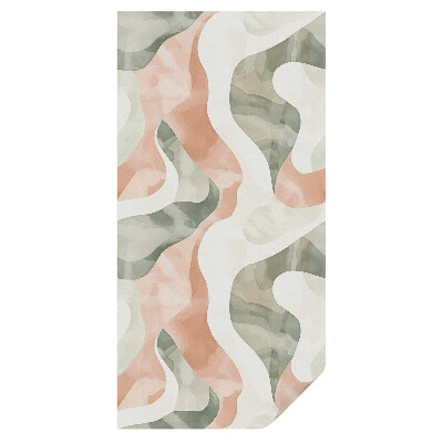 Fólia na sklo dverí Farebné vlny