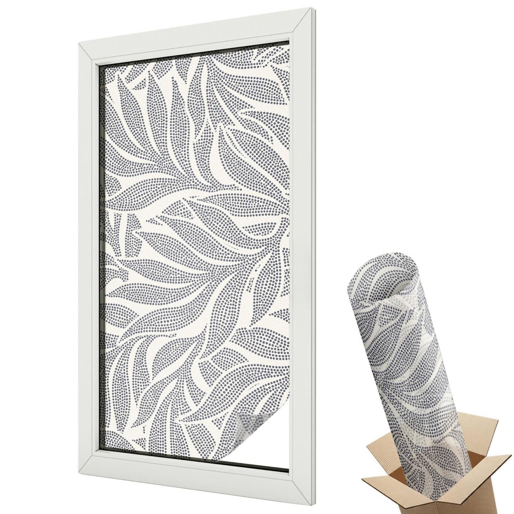 Okenná fólia Kvapky listov