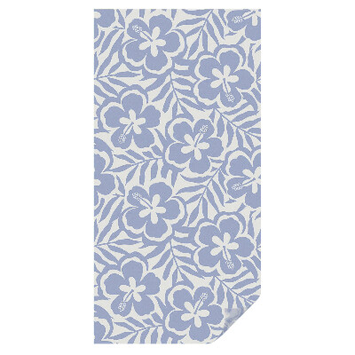 Matná fólia na sklo Kvety ibišteka