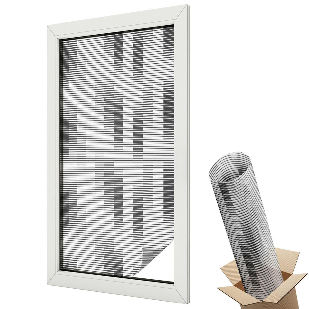 Okenná fólia Grafická mriežka