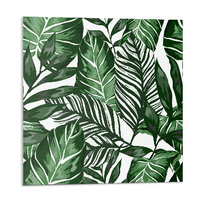 Samolepiace pvc obklady Vzor tropických listov