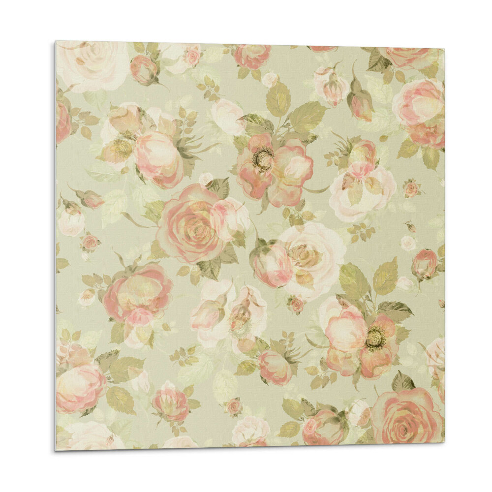 Pvc obklady Kvetinový vzor na pozadí