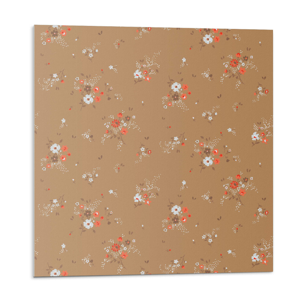 Pvc obklady Kvetinový vzor na pozadí