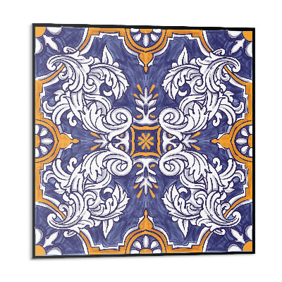 Pvc obklady Kvetinový vzor s ornamentami