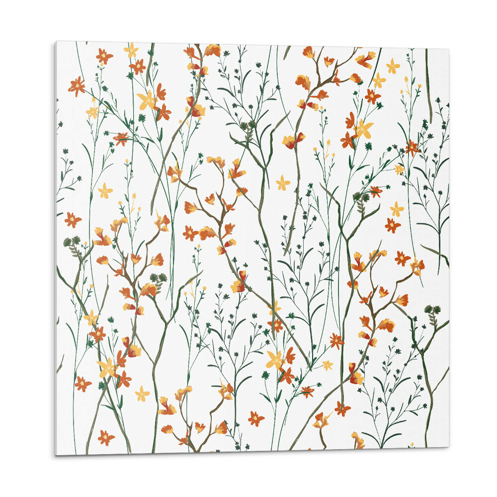 Samolepiace pvc obklady Kvetinový vzor na pozadí