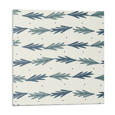 Samolepiace pvc obklady Listy v pravidelnom vzore