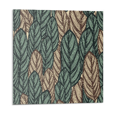 Pvc obklady Vzor listu na pozadí