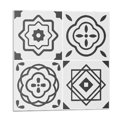 Pvc obklady Geometrické vzory v štvorcoch