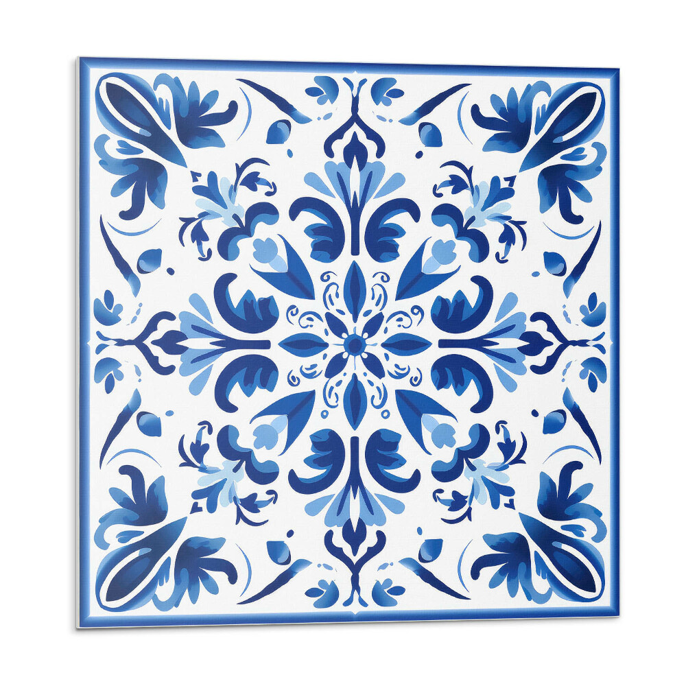 Samolepiace pvc obklady Kvetinový vzor v symetrii