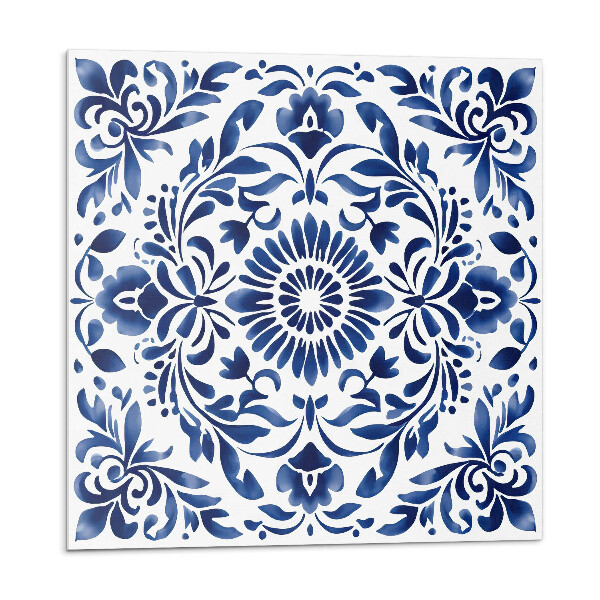 Samolepiace pvc obklady Kvetinový vzor s ornamentami
