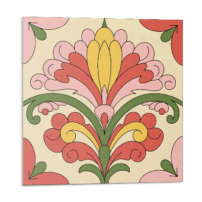 Pvc obklady Kvetinový dekoratívny vzor