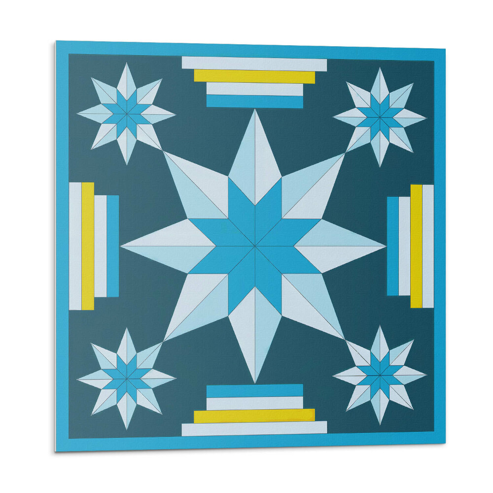 Samolepiace pvc obklady Geometrické hviezdy v usporiadaní