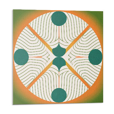 Pvc obklady Abstraktný kruhový vzor