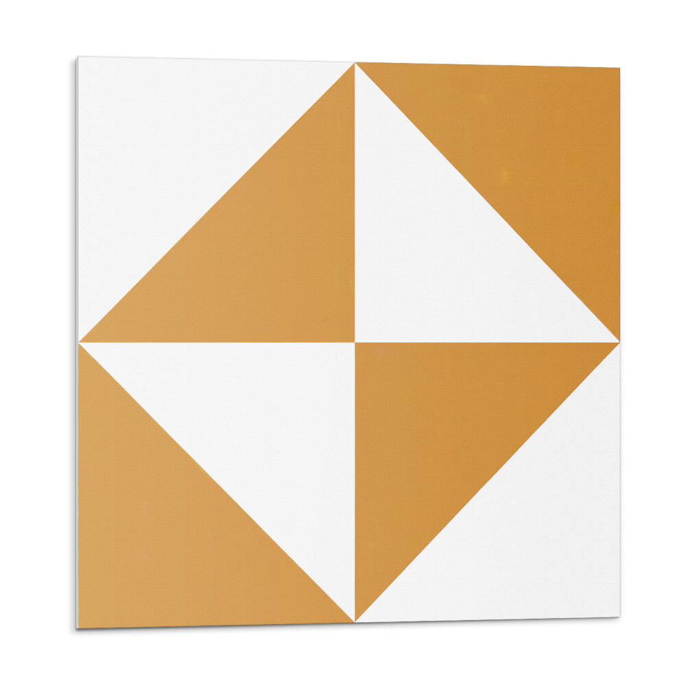 Samolepiace pvc obklady Geometrické trojuholníky v štvorcoch