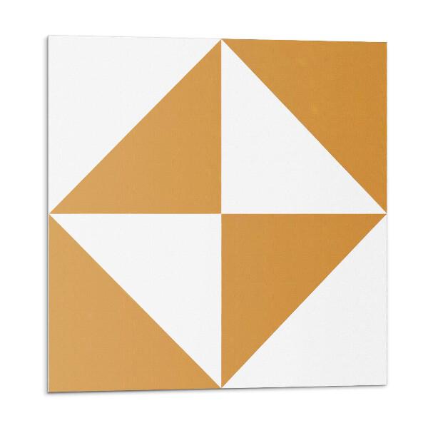 Samolepiace pvc obklady Geometrické trojuholníky v štvorcoch