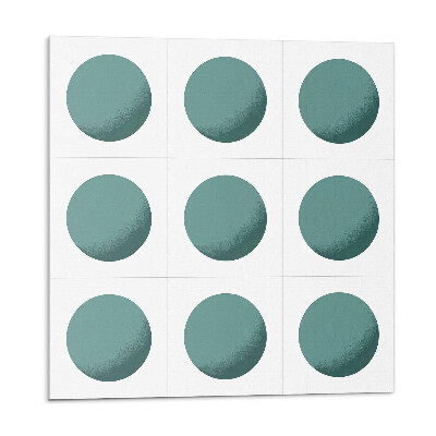 Pvc obklady Geometrické kruhy v mriežke