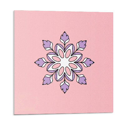 Pvc obklady Kvetinový vzor mandaly