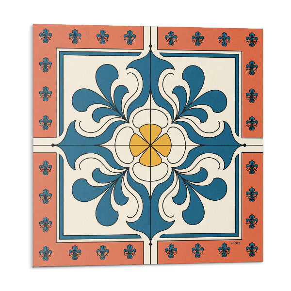 Pvc obklady Ľudový vzor s kvetmi