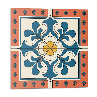 Pvc obklady Ľudový vzor s kvetmi