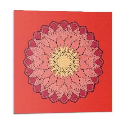 Samolepiace pvc obklady Kvetinový vzor mandaly