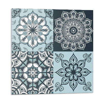 Samolepiace pvc obklady Vzory mandaly v mriežke