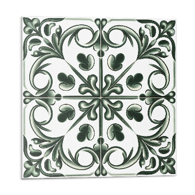 Pvc obklady Rastlinný vzor v dlaždici