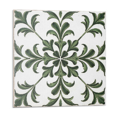 Samolepiace pvc obklady Rastlinný motív na dlaždici